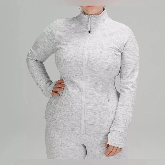 lululemon define women's jacket hip length in grey - Picture 1 of 12
